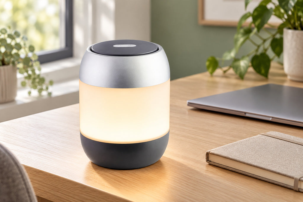 LANDLITE UVL-2020 UVC-Luftbehandlungsgerät mit Stimmungslicht, 15 W