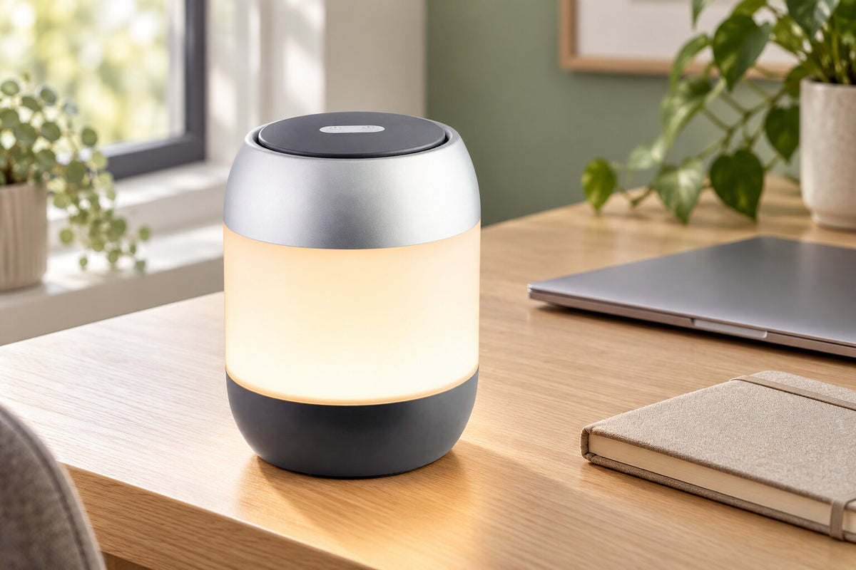 LANDLITE UVL-2020 UVC-Luftbehandlungsgerät mit Stimmungslicht, 15 W