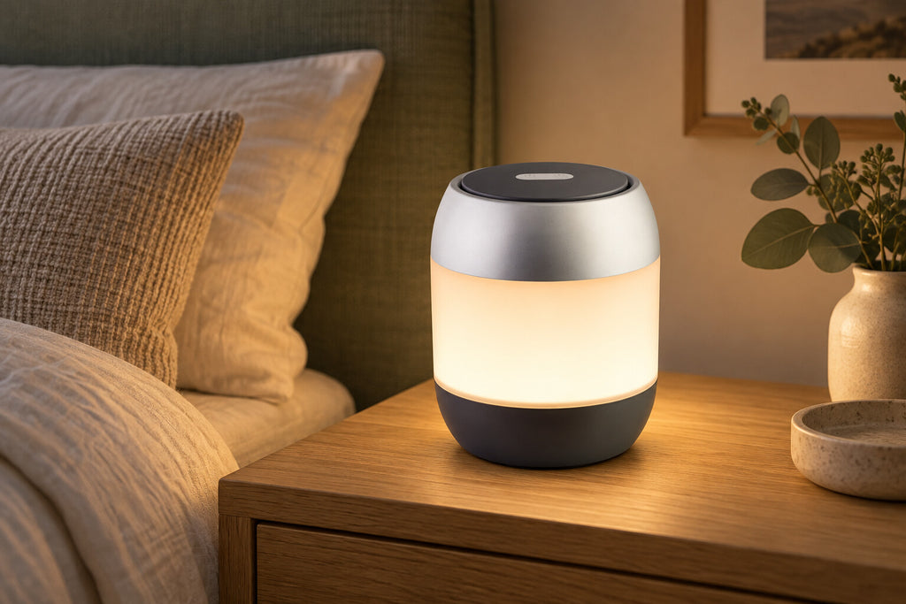 LANDLITE UVL-2020 UVC-Luftbehandlungsgerät mit Stimmungslicht, 15 W
