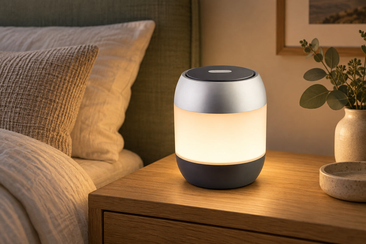 LANDLITE UVL-2020 UVC-Luftbehandlungsgerät mit Stimmungslicht, 15 W