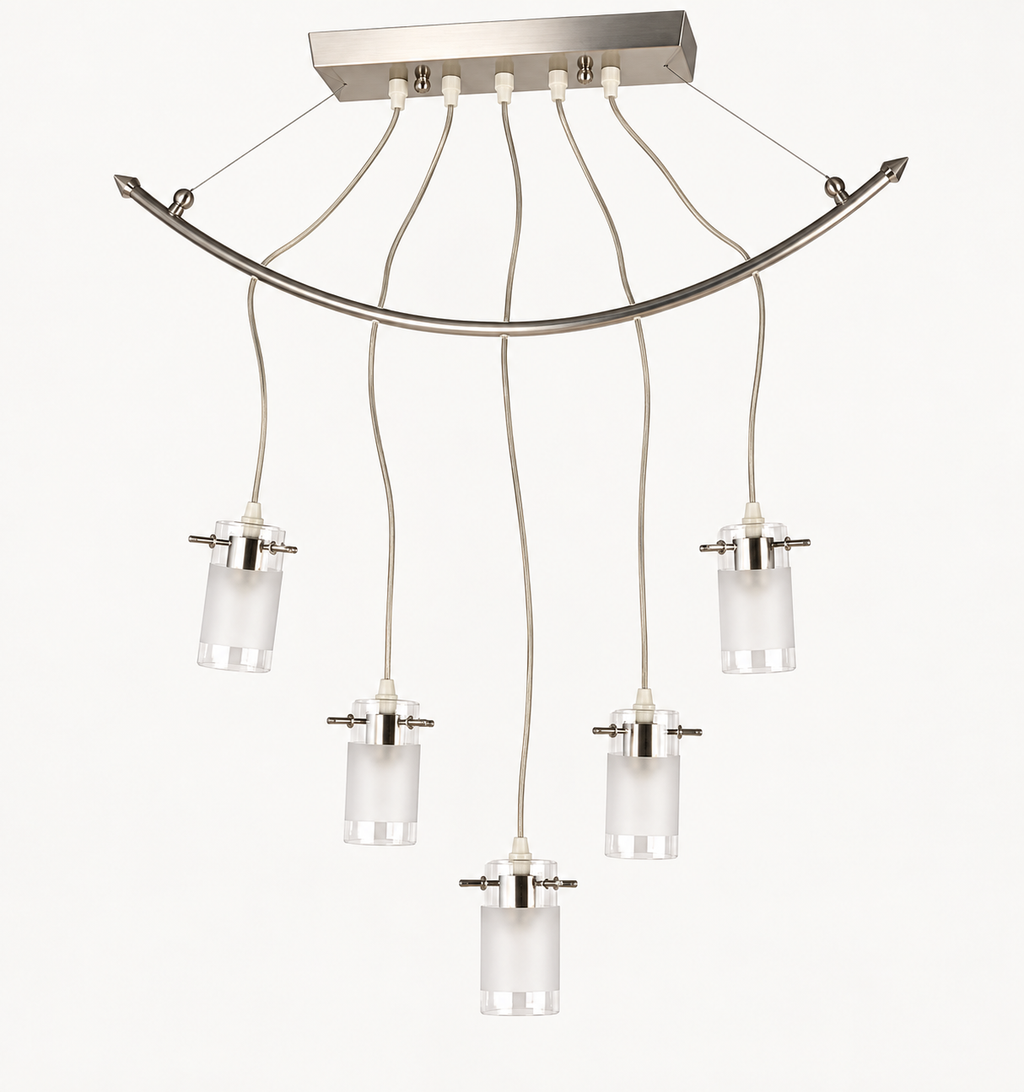 LANDLITE V2056/5C öt függesztékes lámpa – termékfotó